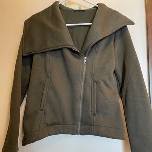 Women’s green jacket